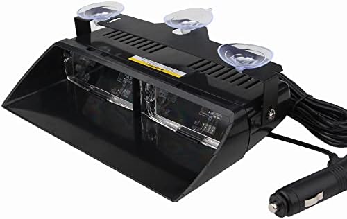 Luce Stroboscopica Emergenza 16 LED Multicolore - Avviso Lampeggiante Per Auto 12V - Foto 11