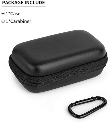 Yinke Case for ZOOAOXO/AiMoonsa & TIMMKOO & Supereye MP3 Player &Voice Recorder & Olympus Dictaphone Voice Recorder, Travel Carrying Storage BagBlack)