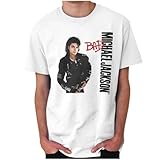Michael Jackson 'Bad' (White) T-Shirt (Extra Large)