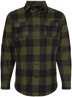 Plaid Flannel Men's Long Sleeve Shirt