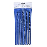 Professionelles 7-teiliges Holzbohrer-Set, 4–12 mm, 300 mm, verlängerter Bit, robuster...