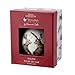 Royal Worcester Wrendale Designs Hanging Ornament | Gathered Around Bauble with Snowman Motif | 2.6 Inch | Made from Fine Bone China | Hanging Christmas Tree Ornament
