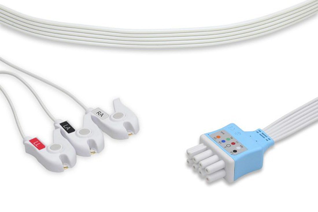 Replacement For NIHON KOHDEN LKB3-90DP0 DISPOSABLE LEADWIRES by Technical Precision