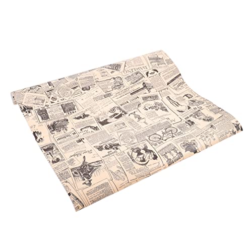 Lurrose Papel Pintado Autoadhesivo Vintage, Adhesivo Para Pared, Resistente a La Decoloración, Fácil De Colocar y Retirar, Ideal Para Salón, Dormitorio y Decoración Del Hogar, Tamaño 17.7x117 Pulgadas