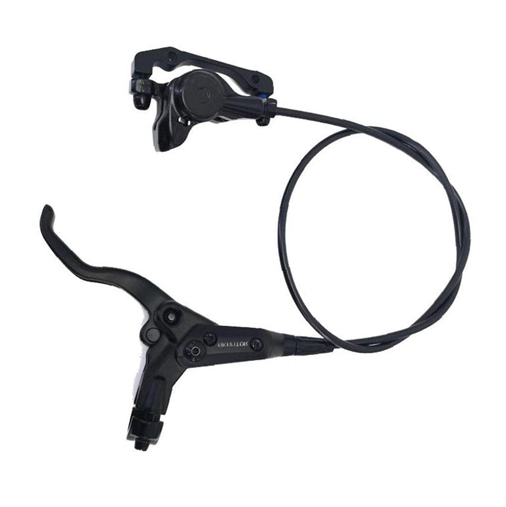 DYTWXG Set Freni Bici Universale Freno V Anteriore Set Freni Biciclette Freni A Disco Idraulici Mountain Bike Anteriore Posteriore Pressione Olio Sistema Frenante per Bici Leva Freno Nero