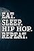 Produktbild Caregiver Log Book - Eat Sleep Make Beats Repeat - Hip Hop Music Producer Meme: Hip Hop, Caregiver Journal Notebook / A Caregiving Tracker & Notebook ... Long Term ... / 110 Pages / High-quality Matt