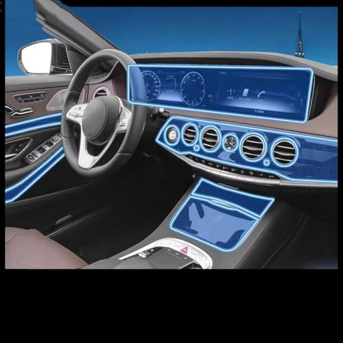 Film protection anti-rayures Mercedes CLASSE S Maybach W222 console TPU