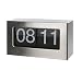 Produktbild Casablanca - Uhr Flip Edelstahl gebürstet 24 Stunden Flip Display Betrieb mit 2 Babyzellen (Typ C) zum Hängen und Stellen