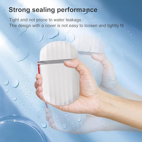 Image of Shopiable Store Travel Toothbrush Case Multifunctional Toothpaste Container Portable Business Trips Wash Cup Holder Organizer Towel Storage Box for Traveling, Camping, Business Trip School (Pattern 2)