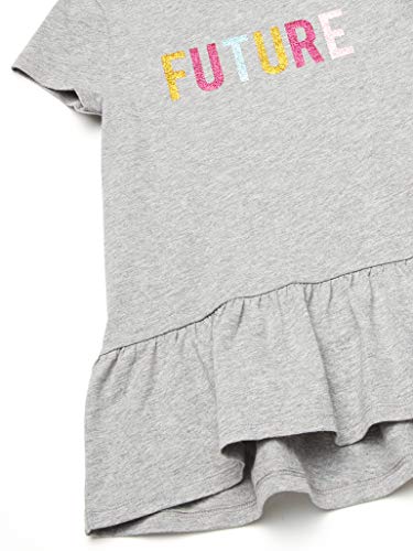 Amazon Essentials Girls' Short-Sleeve And Sleeveless Tunic Tops (Previously Spotted Zebra), Pack Of 3, Green/Grey/Dinosaur, Medium #TOP1