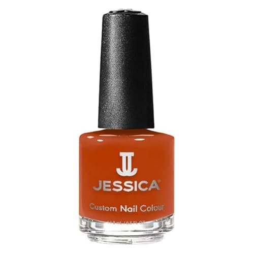 JESSICA Custom Colour Nail Polish | Award-Winning Polish | Strengthening Nail Polish, Long Lasting Nail Varnish | Chip-Resistant & Hard-Wearing for Salon-Quality Finish | Papaya Smoothie | 14.8ml
