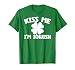 Mens Kiss Me I'm Iowish Funny St Patricks Day Shamrock T-Shirt