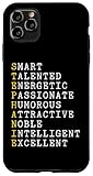 Stephanie Adjectives Personalised, Stephanie Name Stephanie Case for iPhone 11 Pro Max