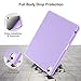 Akkerds Compatible with iPad Air 11 Inch Case 7th/6th Generation (M3/M2) 2025/2024, for iPad Air 5th/4th Generation Case 10.9 Inch 2022/2020 with Pencil Holder[Auto Sleep/Wake], Lavender