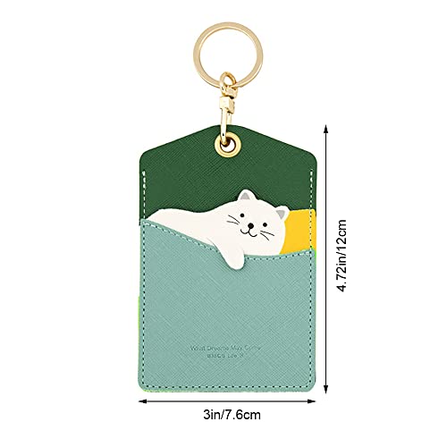 Keychain & Bus Card Holder - Portable Credit Card & Id Card Keyring2