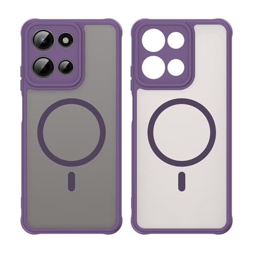 Image of Compatible with Moto G Play 2026 Case Cover,Compatible with MagSafe,Anti-Fall,Compatible with Motorola Moto G Power 2026 / Moto G 5G (2026) Cell Protective Phone Case Purple