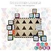 Project Genius: Chroma Cube, A Colorful Logic Puzzle, 12 Colorful Wood Blocks, 25 Brainteaser Cards, Puzzle, Great Gift, 1 Player Game Logic