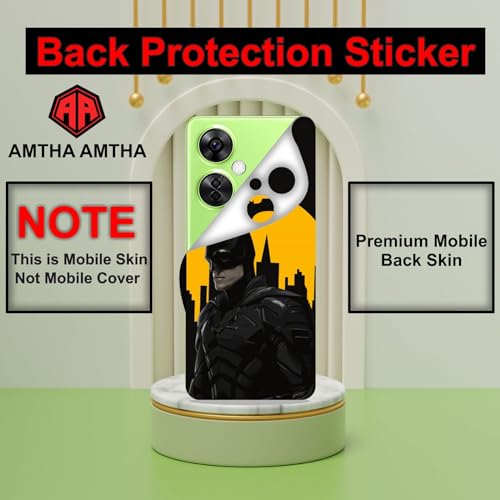 Image of Mobile Skins Compatible with Oppo Reno 8T 5G (Not Back Cover) Scratchless Back & Camera Protection Skins for Oppo Reno 8T 5G; Oppo Reno 8T 5G-AA-199