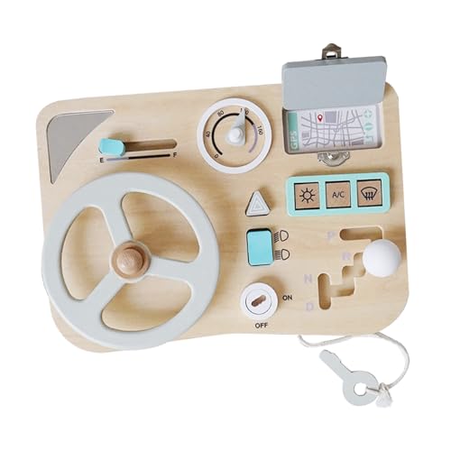 Jouet en bois simulation conduite pour occuper enfant salon