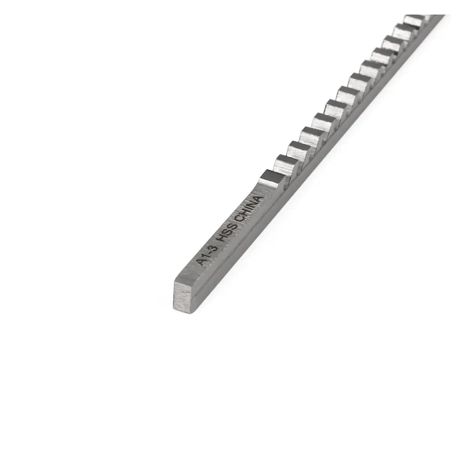 3mm Push-Type Keyway Broach A1 Metric Size High Speed Steel Keyway Cutting Tool for CNC Metalworking Heat Resistance