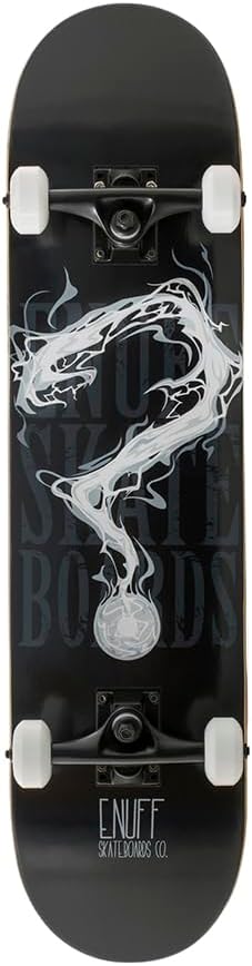 Pyro II Complete Skateboard 7.75" x 31.5" 100% Maple Deck with Superb Pop, ABEC-5 Chrome Bearings, Unisex for Children and Adults