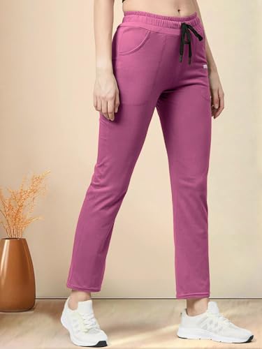 Image of Pinkmint Cotton Style Pyjamas for Women Combo l Stylish Side 2 Pockets l Gym Wear l Comfortable Track Pant