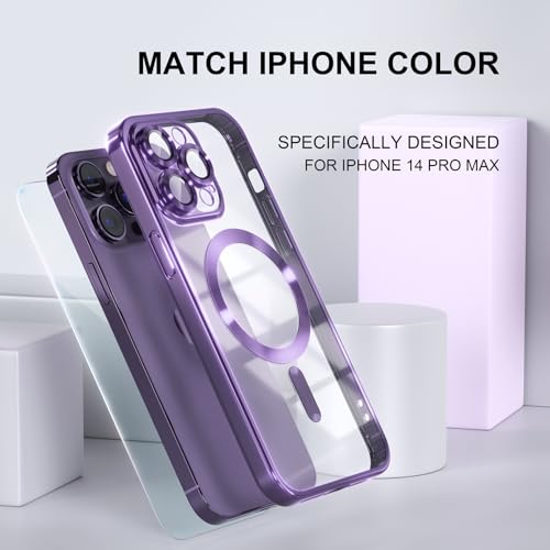 Image of Misea Magnetic for iPhone 14 Pro Max Case Compatible with MagSafe