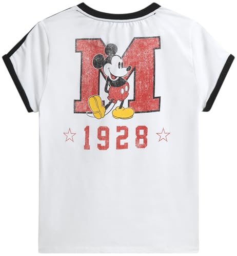 Image of Disney Lightning McQueen Mickey Mouse & Stitch Womens Retro Graphic Tees