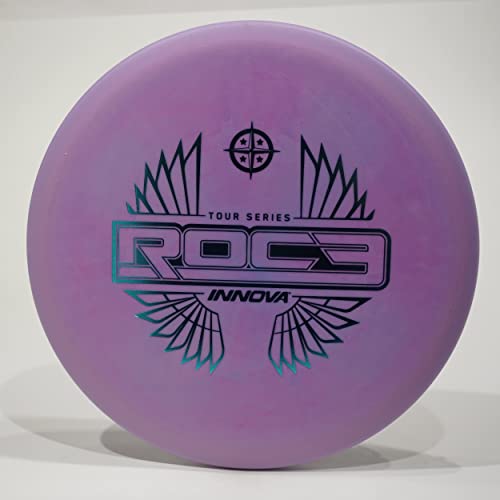 Innova Disc Golf Innova Roc3 (Color Glow KC Pro) Tour Series Midrange Golf Disc, Pick Weight/Color [Stamp & Exact Color May Vary] Purple 180 Grams