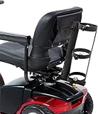 MOOFI 2-in-1 Metal Oxygen Tank Holder, Universal D, E Cylinder Carrier, Heavy-Duty Metal Oxygen Holder for Mobility Scooters & Power Chairs Equipped with 1' X 1' Hitch Receiver, 18.9' x 6' x 17.6'