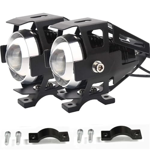 Phares Avant Moto Tout-Terrain LED U5 pour Corriger l'Éclairage Transalp