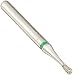 Crosstech Multi-Use Diamond Burs 822/008C (0.8 mm head size, 1.6 mm head length), Friction Grip Shank, Coarse, Pear (Pack of 5)