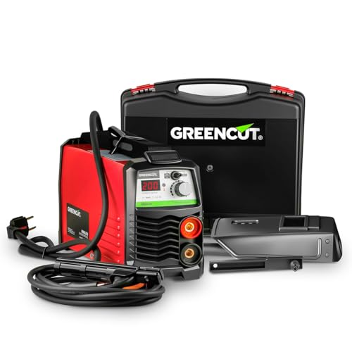 GREENCUT MMA200 - Soldador Inverter Turbo ventilado de...