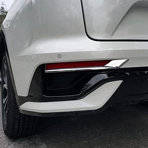 JACBON Luz de Nevoeiro Traseira do Carro Lâmpada Sobrancelha Capa Guarnição Moldagem Decoração Adesi