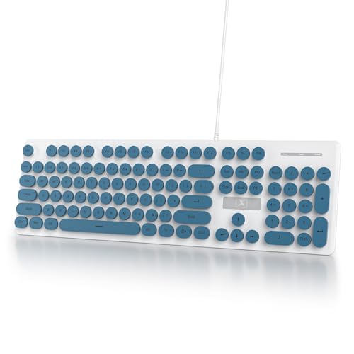 Clavier d'ordinateur filaire silencieux pour travailler sans bruit