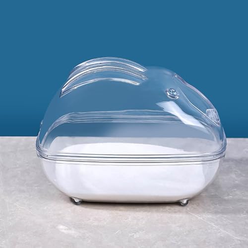 Caixa De Areia Para Hamster Tomar Banho | Caixa Banheira Para Gerbilos,Banheira Transparente Para Ch