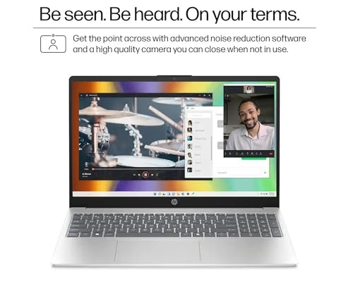Image of HP Premium 15.6 inch HD Touchscreen Laptop, 16GB, 512GB, Windows 11 Pro, i3
