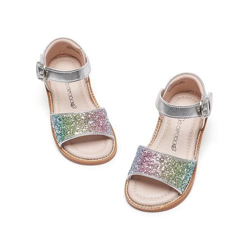Image of Kiderence Toddler Girls Sandals Little Girls Kids Summer Shoes Toddler Sandals