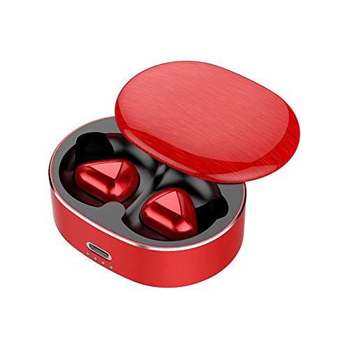 RGFITNESS Auriculares Bluetooth Deportivos, Bluetooth Impermeable IPX7 In-Ear Cascos Inalámbricos con Micrófono, Cancelación de Ruido para Running Correr Deporte,Red RGFITNESS Auriculares Bluetooth Deportivos, Bluetooth Impermeable IPX7 In-Ear Cascos Inalámbricos con Micrófono, Cancelación de Ruido para Running Correr Deporte,Red