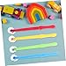 WEKAMOS 4pcs Boy Girl Cup Hammer Game Toy Early Education Tool to Improve Reaction Skills Family Fun Prop for Boy Girl Safe Materials for All Ages