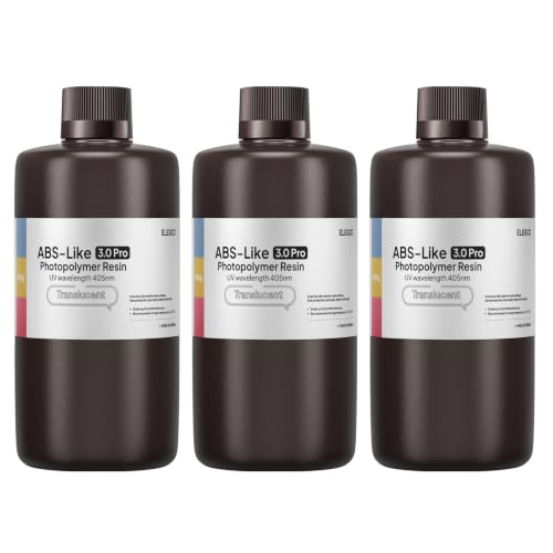 ELEGOO Upgraded ABS Like Resin 3.0 Pro Resin Grey 3000g