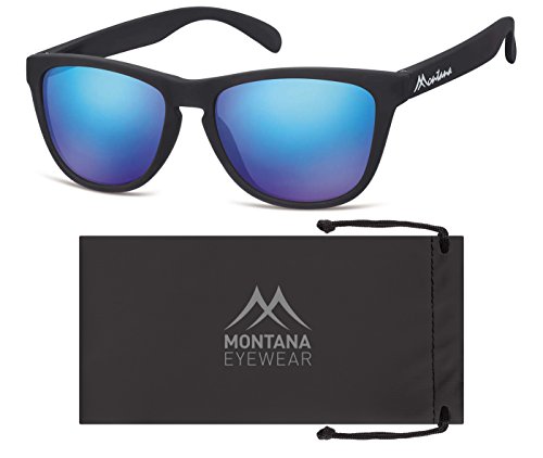 Preisvergleich Produktbild Montana Eyewear Sunoptic MS31A Sonnenbrille in schwarz, inklusive Stoffbeutel