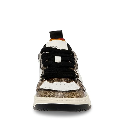 Steve Madden Steve Madden Women's Everlie Sneaker, Brown Distressed, 6.5