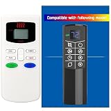 Replacement for Lasko Space Heater Remote Control 2033623 CC23160 CC23161 CC23185 Ceramic Tower
