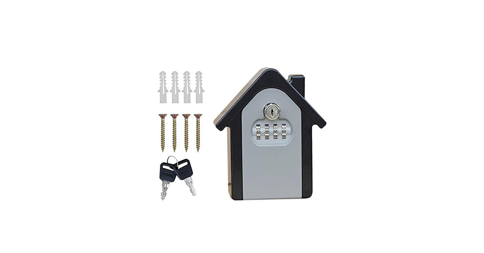 Amazon.co.jp: NUZAMAS Realtor Key Lock Box安全なLockbox 2を1
