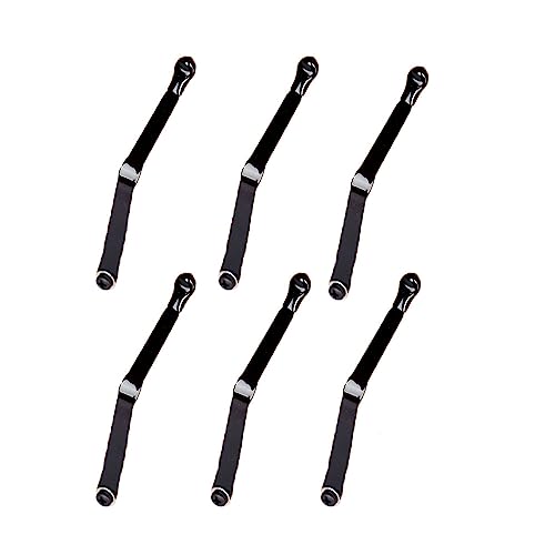 UtySty 6 Pack Book Stand Page Clip Holder Press Torsion Spring Replacement Repair Parts for Reading Bamboo Tray Cookbook Music Book Frame Rest Desktop Ricer