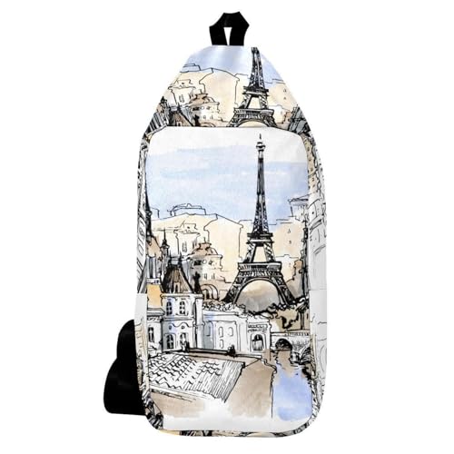 Sac à bandoulière Paysage de Paris pour vos balades urbaines