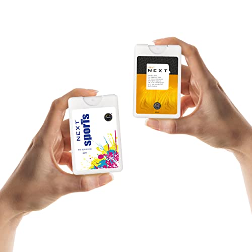 Image of Next Care Pocket Perfume Combo - Sports & Why Fragrance (20ml Each) | Long Lasting Perfume Body Spray for Men & Women | Travel Friendly Pocket Deo | Pack of 4 (2 Sports + 2 Why)