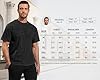 AIYINO Mens T-Shirt Classic Retro Washing Process Combined Round Neck T Shirts for Male UK Multipack Cotton Oversized and Casual Vintage Spring Fall Tee Shirts for Men Adult Black 3XL #4