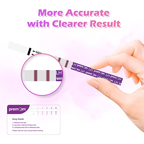 Premom Quantitative Ovulation Test Strips：ovulation Predictor Kit With Numerical Ovulation Reader, 60 Pack Digital Ovulation Test Kit #TOP4